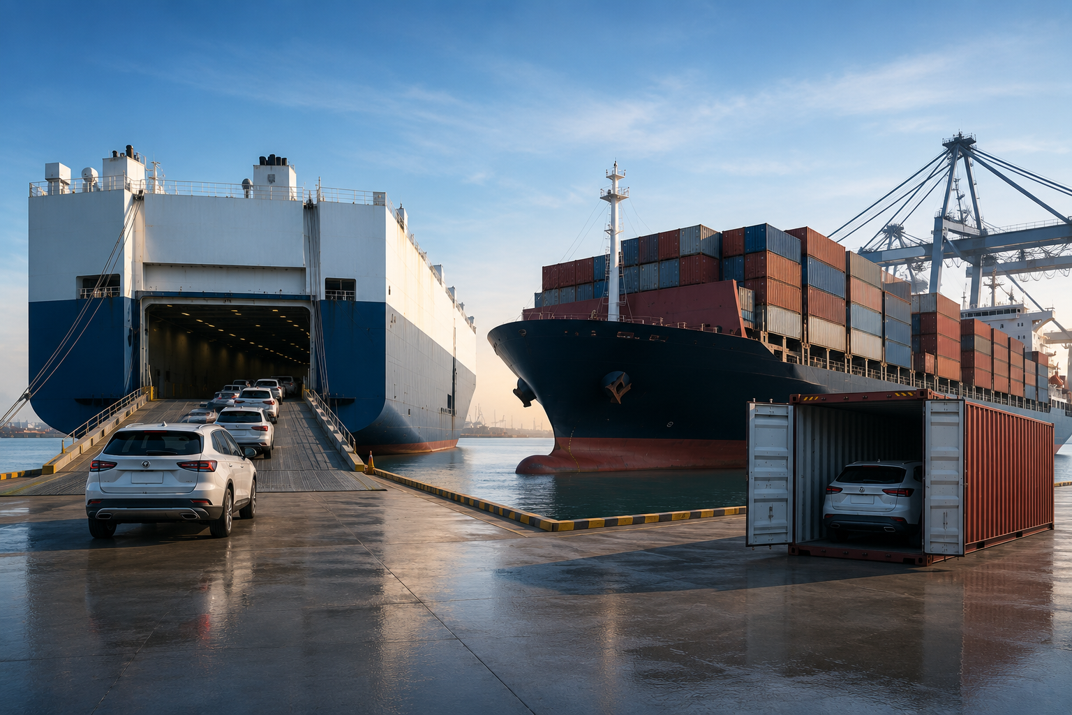 Ro-Ro vs. Container Shipping: Which Method Is Better for Vehicle ...
