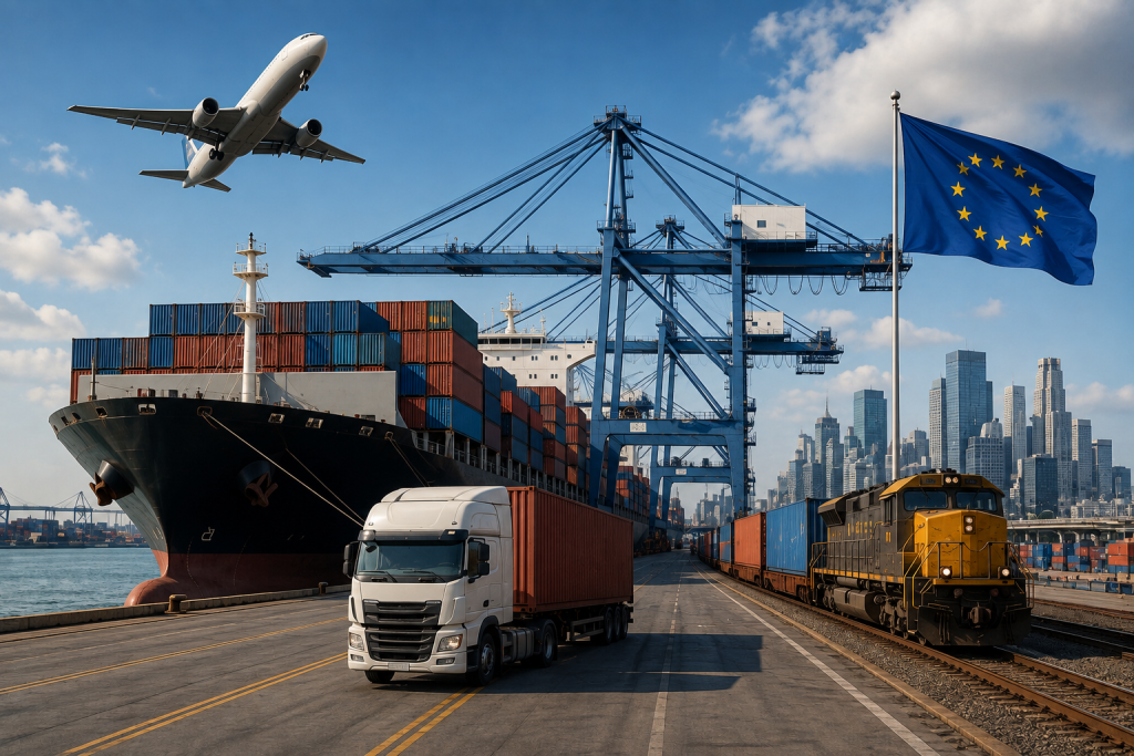 Shipping from the USA to Europe: Step-by-Step Guide (2026)