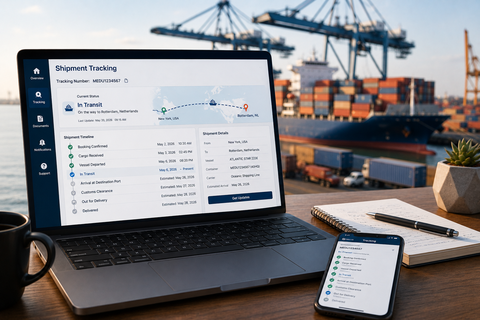 Ocean Freight Tracking Explained: How to Track Your Shipment