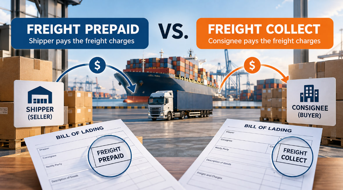 Freight Prepaid vs. Freight Collect: What’s the Difference and Who Pays?